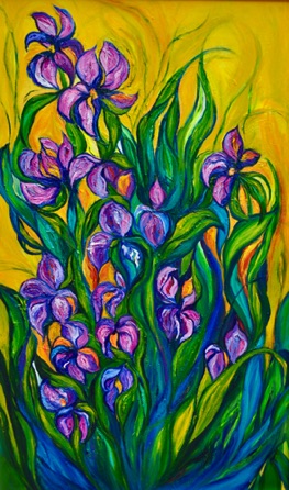 Wild Irises
60 x 36
